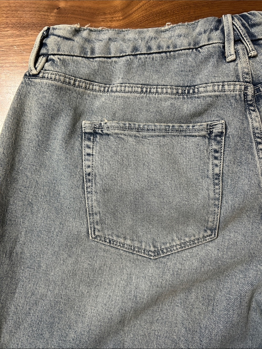 Good American The Weekender Petite High Rise Slim Straight Jeans Size 16 - Picture 9 of 10